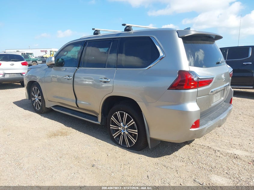 Vin: jtjdy7ax3l4317120, lot: 46174412, lexus lx 570 three-row 20203