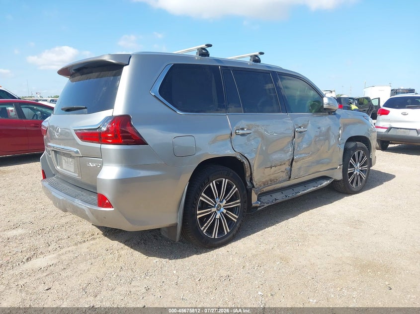 Vin: jtjdy7ax3l4317120, lot: 46174412, lexus lx 570 three-row 20204