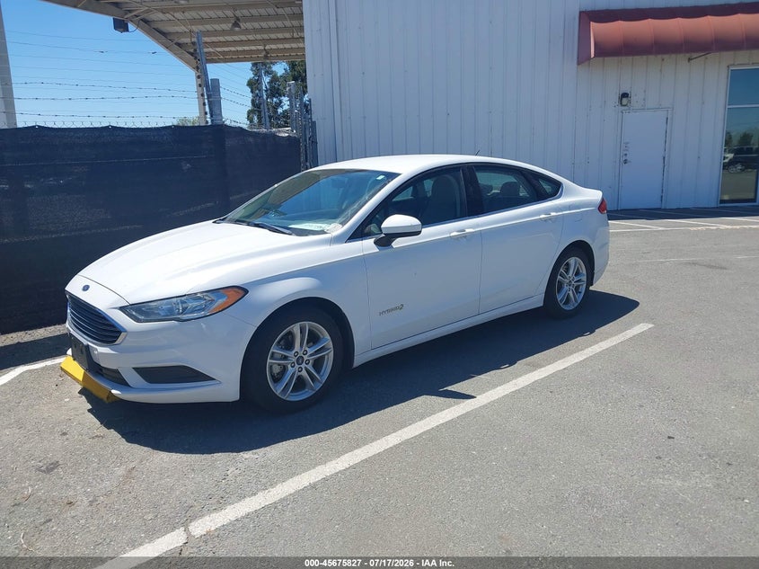 2018 FORD FUSION HYBRID auction photo 2