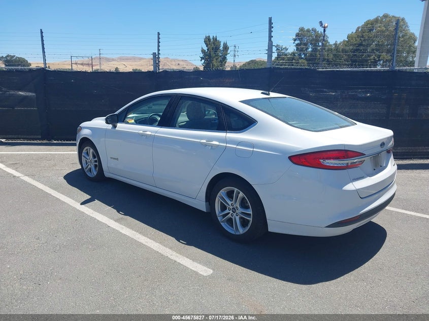 2018 FORD FUSION HYBRID auction photo 3