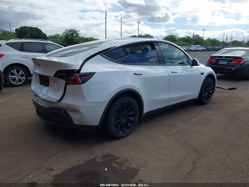 Vin: 5yjygdee8mf075109, lot: 46174442, tesla model y long range dual motor all-wheel drive 20214