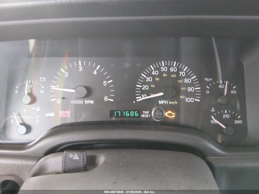2000 Jeep Cherokee Sport VIN: 1J4FF48S8YL162811 Lot: 45675848