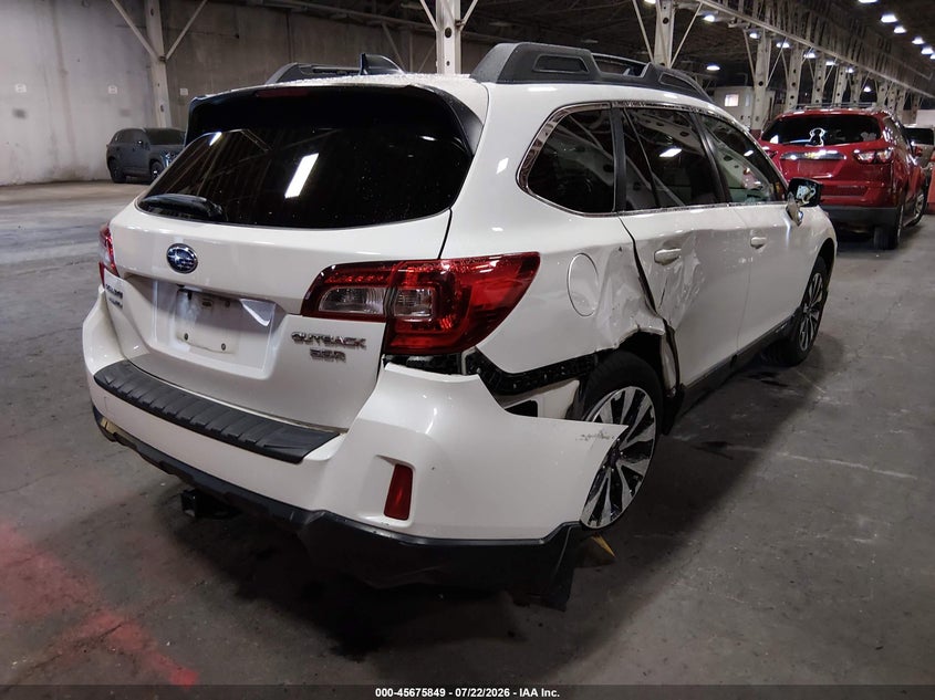 Vin: 4s4bsenc4g3237095, lot: 46174449, subaru outback 3.6r limited 20164