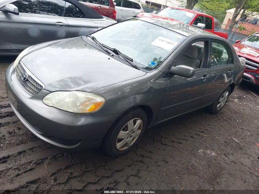 2007 Toyota Corolla, Неизвестно, IAAI, VIN 2T1BR32EX7C814388 — фото 2