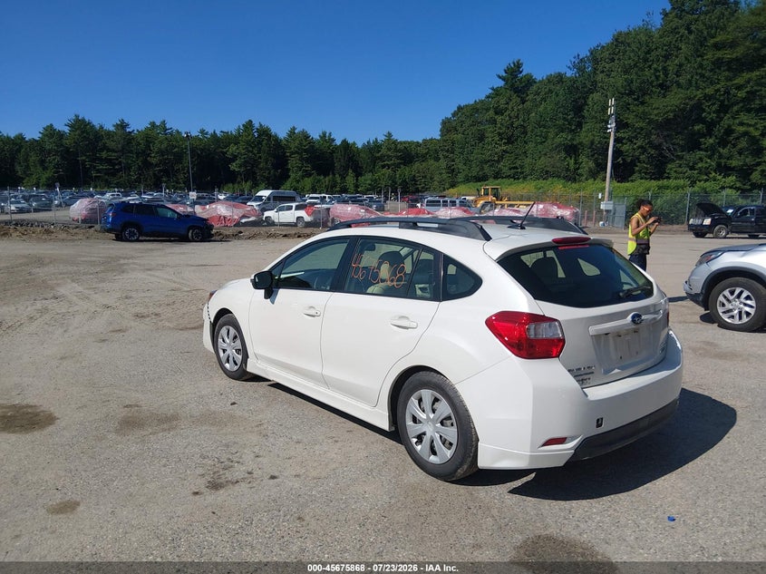 Vin: jf1gpav62fh269081, lot: 46174468, subaru impreza 2.0i sport limited 20153