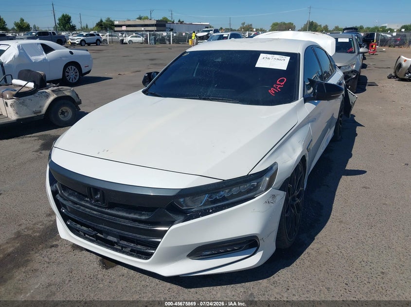 2018 Honda Accord, Удар ззаду, IAAI, VIN 1HGCV1F32JA050417 — фото 2