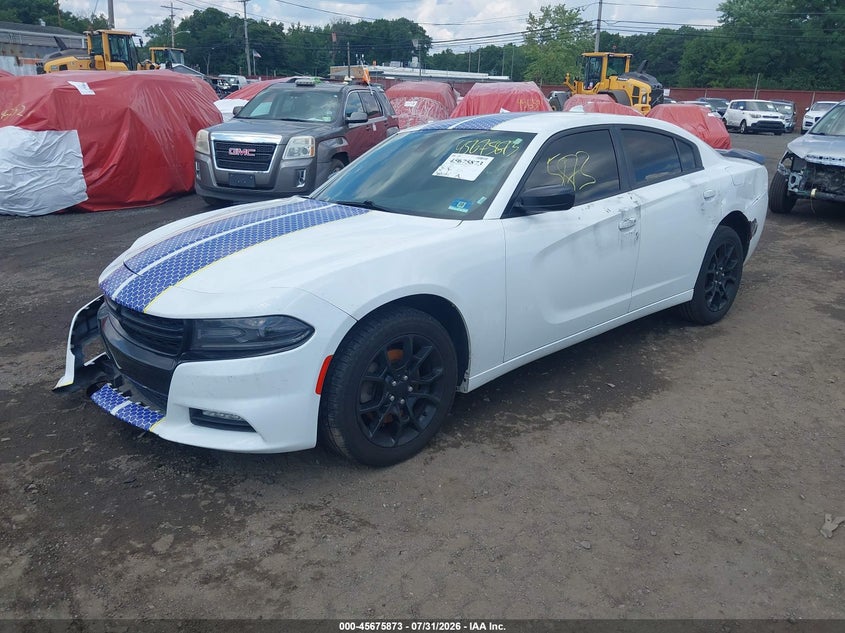 2018 Dodge Charger, Угон, IAAI, VIN 2C3CDXJGXJH164606 — фото 2