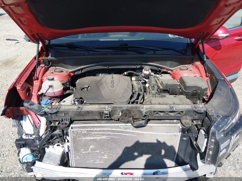 2022 Hyundai Santa Fe Sel VIN: 5NMS3DAJ4NH387190 Lot: 45675907