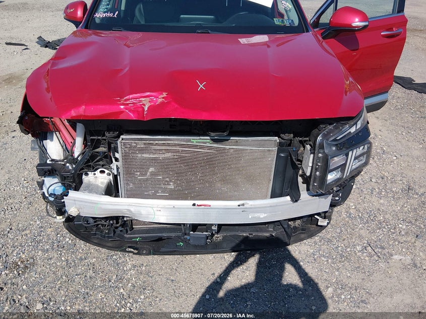 2022 Hyundai Santa Fe Sel VIN: 5NMS3DAJ4NH387190 Lot: 45675907