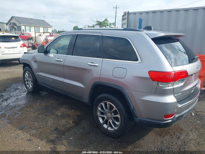 2016 Jeep Grand Cherokee Limited VIN: 1C4RJFBG9GC412105 Lot: 45675908