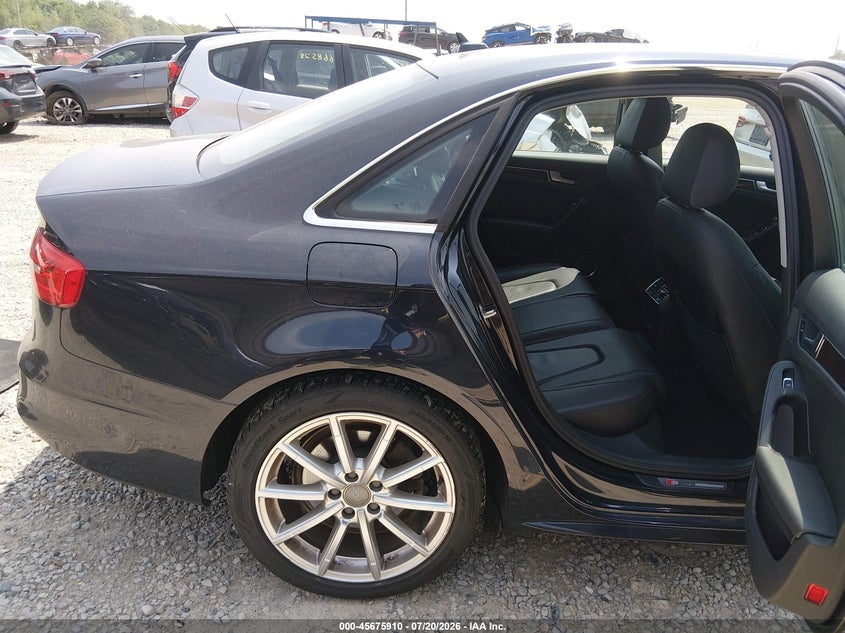 2014 Audi A4 2.0T Premium VIN: WAUFFAFL3EN045005 Lot: 45675910