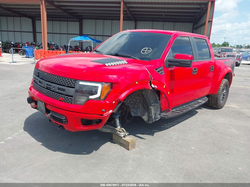 Vin: 1ftfw1r64cfc65575, lot: 46174511, ford f-150 svt raptor 20122