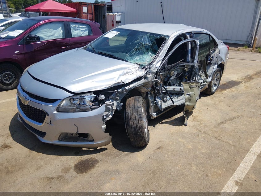 2016 Chevrolet Malibu, Left Side, IAAI, VIN 1G11C5SA4GF151289 — photo 2