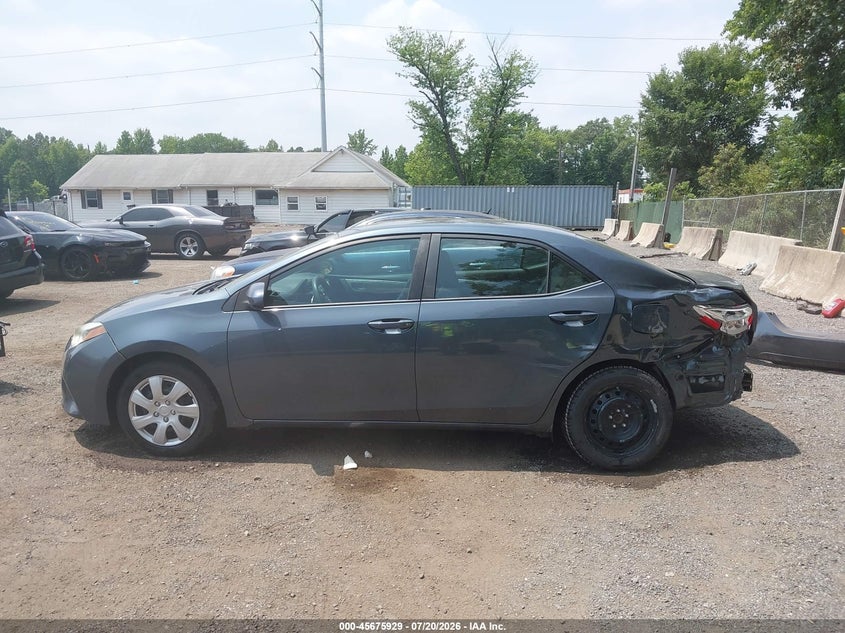 2016 Toyota Corolla Le VIN: 2T1BURHE9GC526421 Lot: 45675929