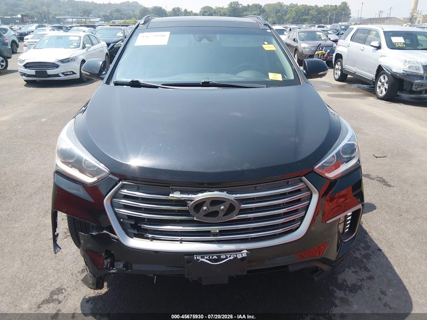 2017 Hyundai Santa Fe Limited Ultimate VIN: KM8SRDHF2HU254243 Lot: 45675930