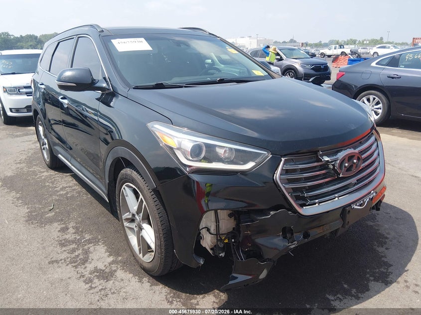 2017 Hyundai Santa Fe Limited Ultimate VIN: KM8SRDHF2HU254243 Lot: 45675930