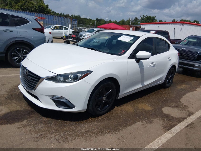 Vin: 3mzbm1u78fm181572, lot: 46174538, mazda mazda3 i sport 20152