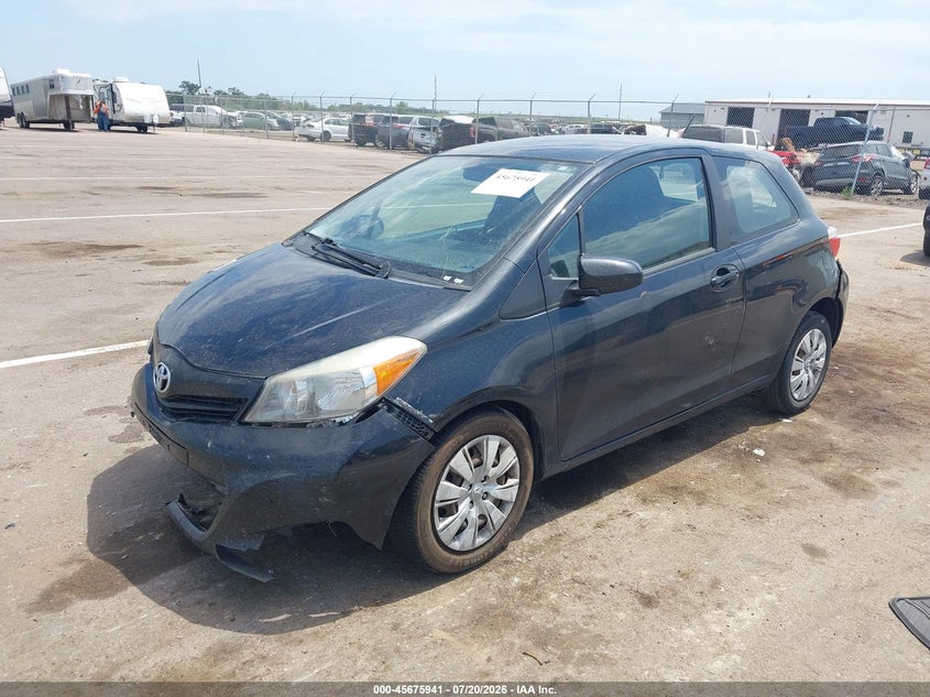 Vin: vnkjtud30ea012424, lot: 46174541, toyota yaris l (tmmf plant) 20142