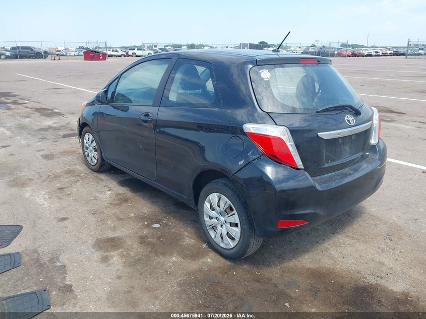 Vin: vnkjtud30ea012424, lot: 46174541, toyota yaris l (tmmf plant) 20143