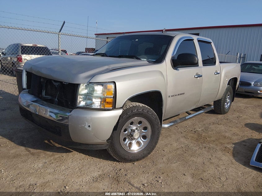 2008 Chevrolet Silverado, Front End, IAAI, VIN 3GCEC13C88G216064 — photo 2