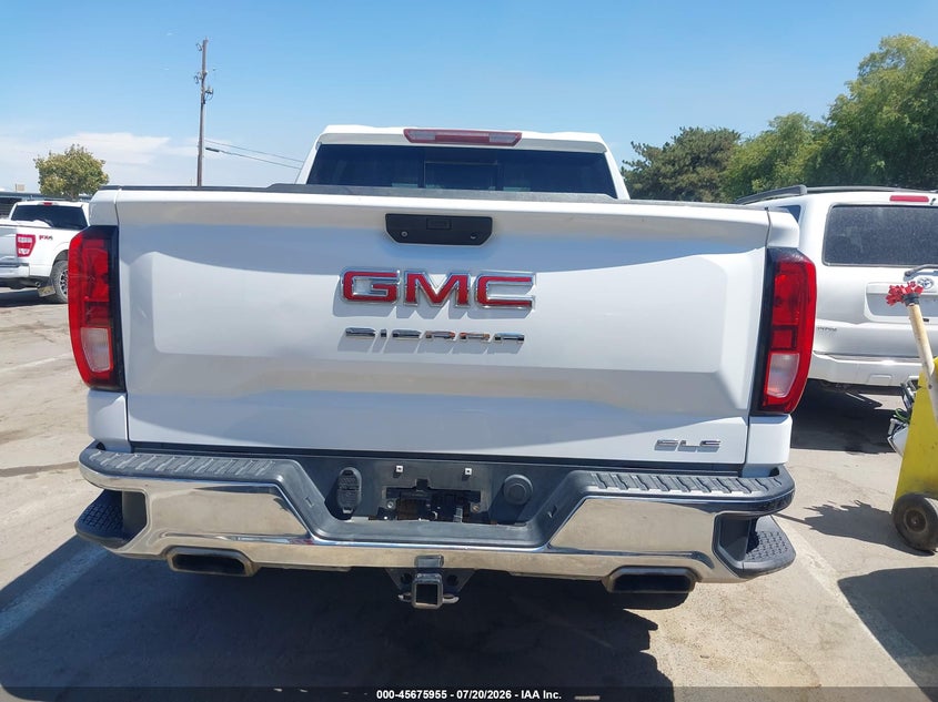 2020 GMC Sierra 1500 4Wd Short Box Sle VIN: 3GTU9BED8LG166779 Lot: 45675955