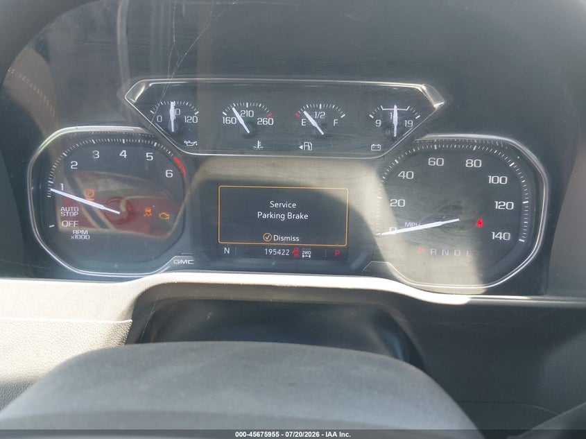 2020 GMC Sierra 1500 4Wd Short Box Sle VIN: 3GTU9BED8LG166779 Lot: 45675955