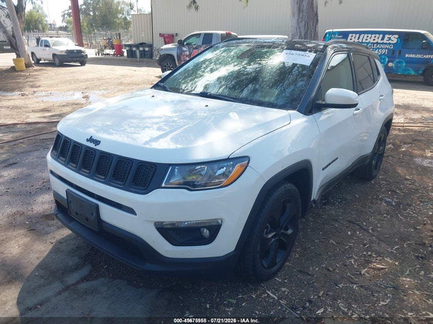 2019 Jeep Compass Altitude Fwd VIN: 3C4NJCBB5KT743715 Lot: 45675958