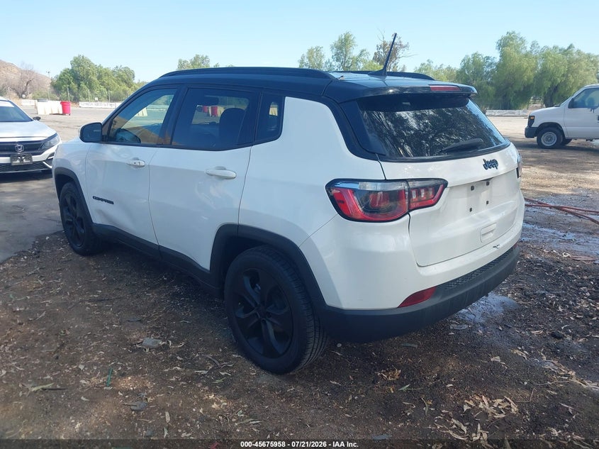 2019 Jeep Compass Altitude Fwd VIN: 3C4NJCBB5KT743715 Lot: 45675958