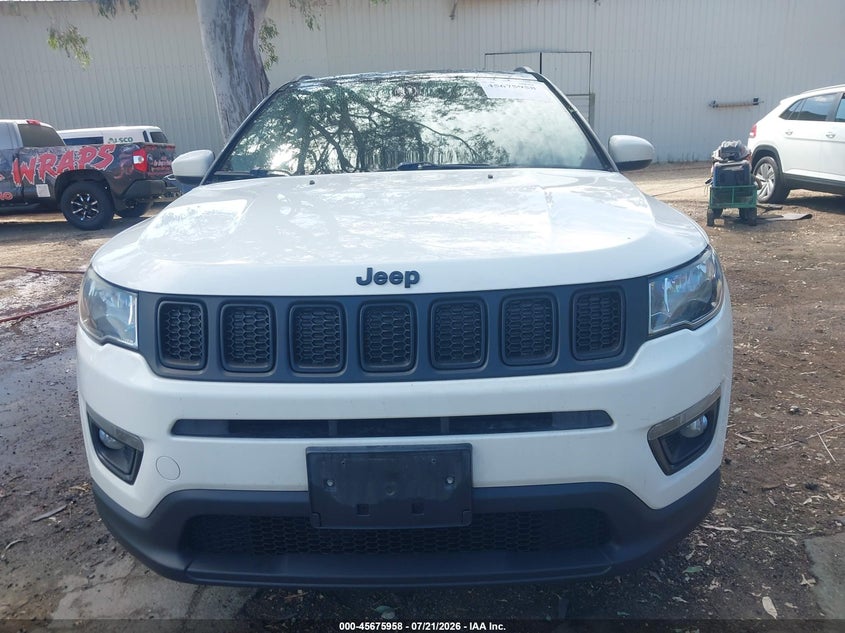 2019 Jeep Compass Altitude Fwd VIN: 3C4NJCBB5KT743715 Lot: 45675958