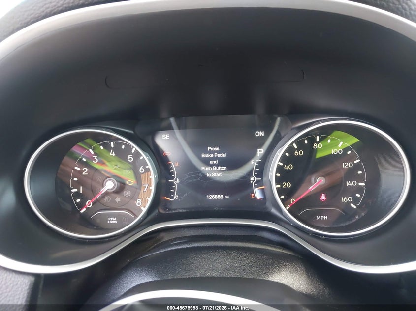 2019 Jeep Compass Altitude Fwd VIN: 3C4NJCBB5KT743715 Lot: 45675958