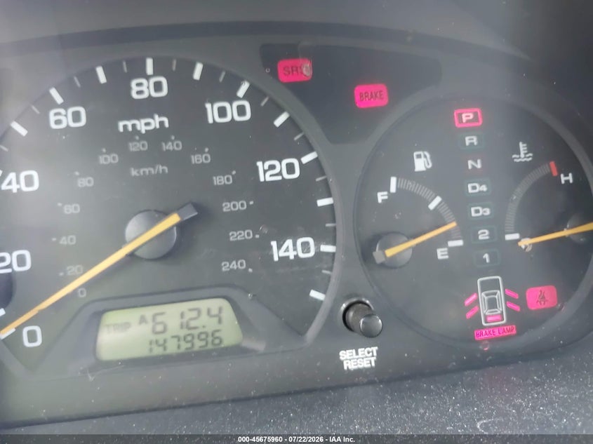 2000 HONDA ACCORD auction photo 7