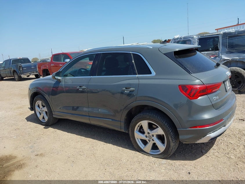 2020 Audi Q3 Premium 45 Tfsi Quattro Tiptronic VIN: WA1AECF30L1125145 Lot: 45675969