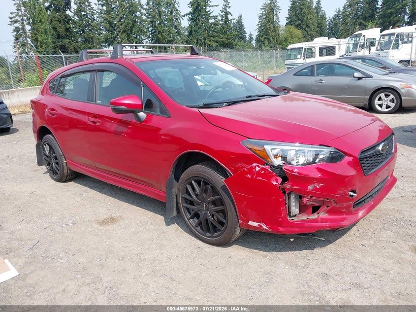 2019 Subaru Impreza 2.0I Sport VIN: 4S3GTAM67K3724537 Lot: 45675973