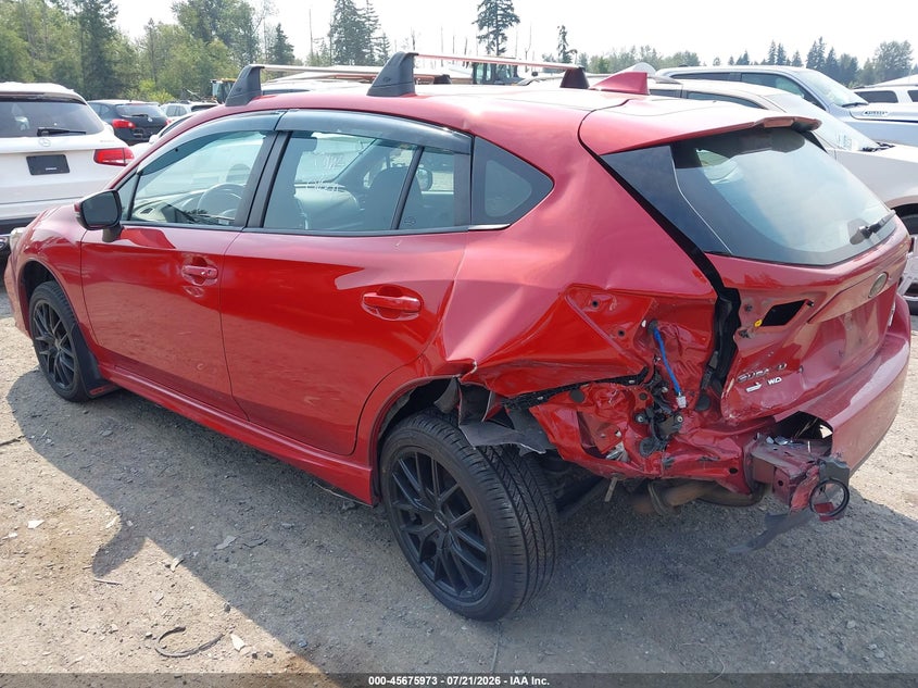 2019 Subaru Impreza 2.0I Sport VIN: 4S3GTAM67K3724537 Lot: 45675973