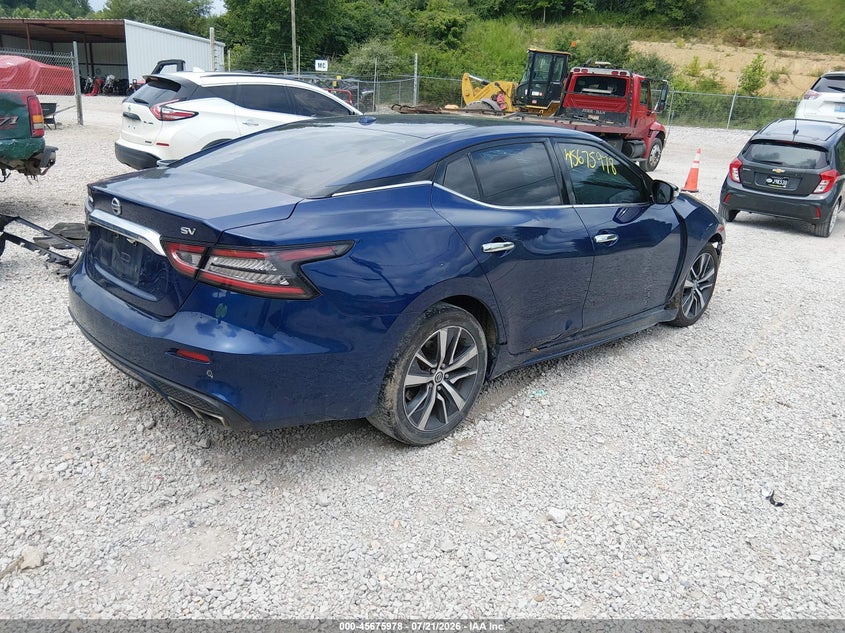2020 Nissan Maxima Sv Xtronic Cvt VIN: 1N4AA6CV9LC362820 Lot: 45675978