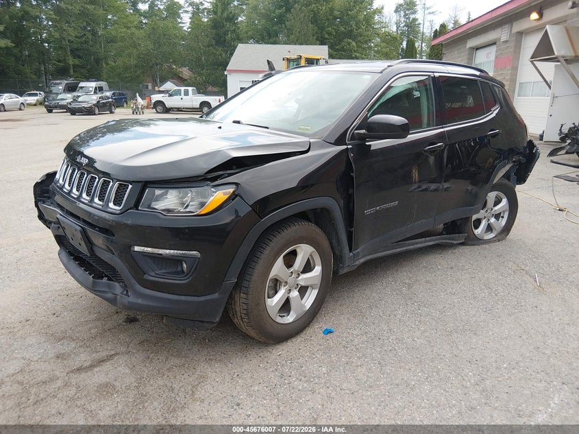 Vin: 3c4njdbb6kt767446, lot: 46174607, jeep compass latitude 4x4 20192