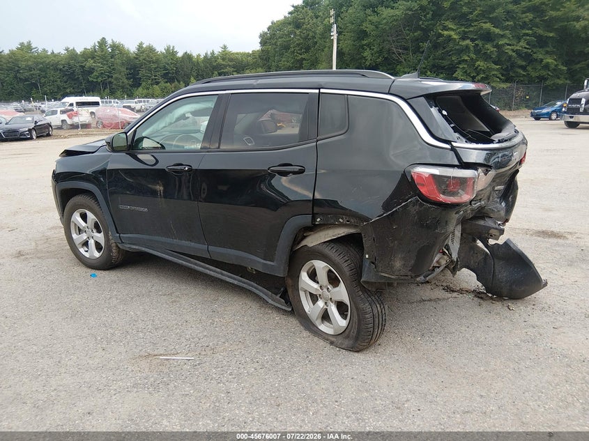 Vin: 3c4njdbb6kt767446, lot: 46174607, jeep compass latitude 4x4 20193