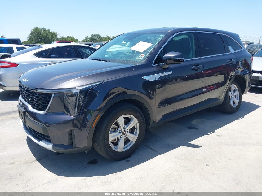 Vin: 5xyrg4jcxsg339655, lot: 46174610, kia sorento lx 20252
