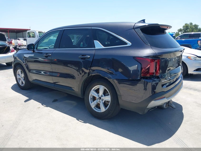 Vin: 5xyrg4jcxsg339655, lot: 46174610, kia sorento lx 20253