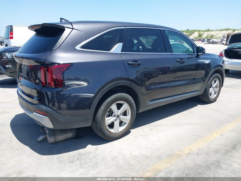 Vin: 5xyrg4jcxsg339655, lot: 46174610, kia sorento lx 20254