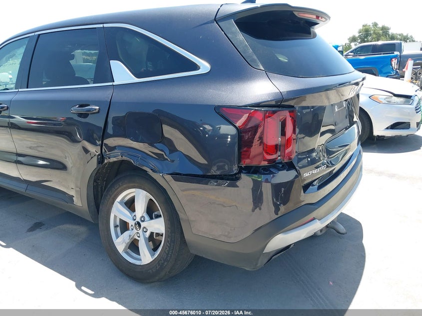 2025 Kia Sorento Lx VIN: 5XYRG4JCXSG339655 Lot: 45676010