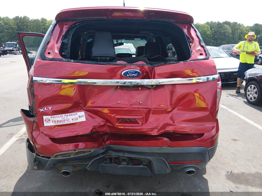 2011 Ford Explorer Xlt VIN: 1FMHK7D8XBGA32594 Lot: 45676016
