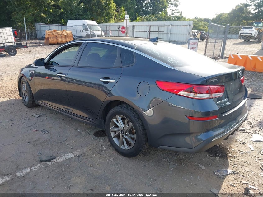 Vin: 5xxgt4l37kg330237, lot: 46174637, kia optima lx 20193