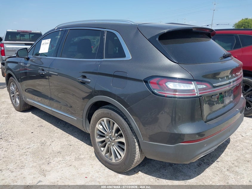 Vin: 2lmpj6k94kbl45964, lot: 46174645, lincoln nautilus select 20193