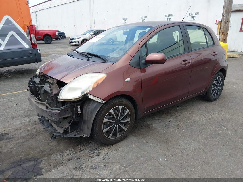 Vin: jtdkt4k37a5317325, lot: 46174650, toyota yaris 20102