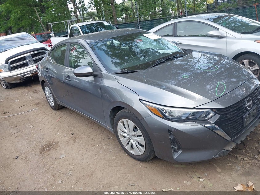 2024 Nissan Sentra S Xtronic Cvt VIN: 3N1AB8BV6RY354651 Lot: 45676056