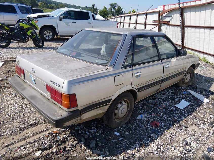 1989 SUBARU GL auction photo 4