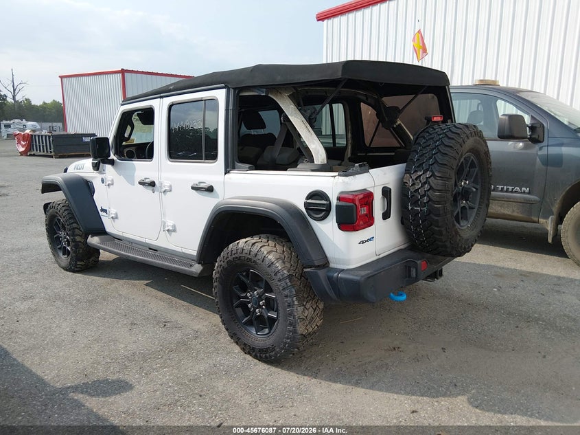 2024 JEEP WRANGLER 4XE auction photo 3