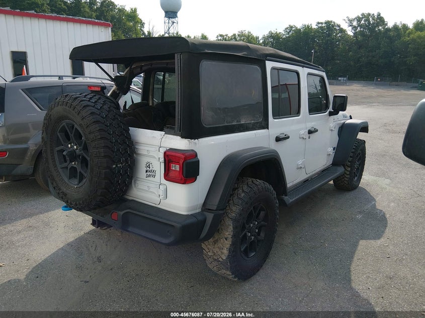 2024 JEEP WRANGLER 4XE auction photo 4