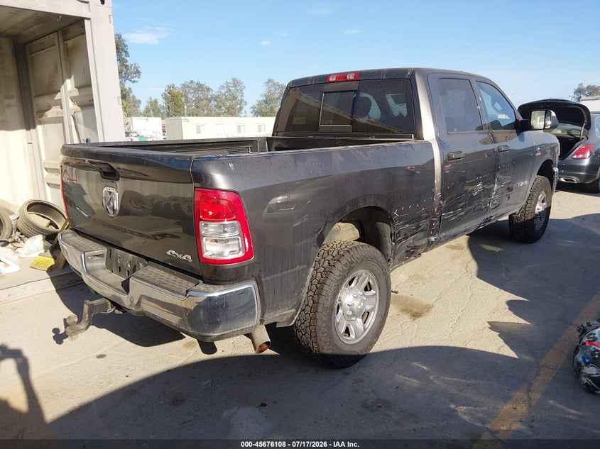 Vin: 3c6ur5cl1mg677738, lot: 46174708, ram 2500 tradesman  4x4 6'4 box 20214